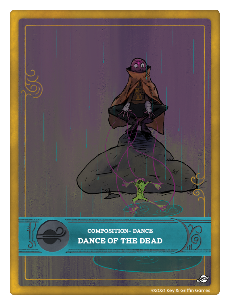 Card Bard Series 1 - Gweld's Eye NFT - Key & Griffin Games